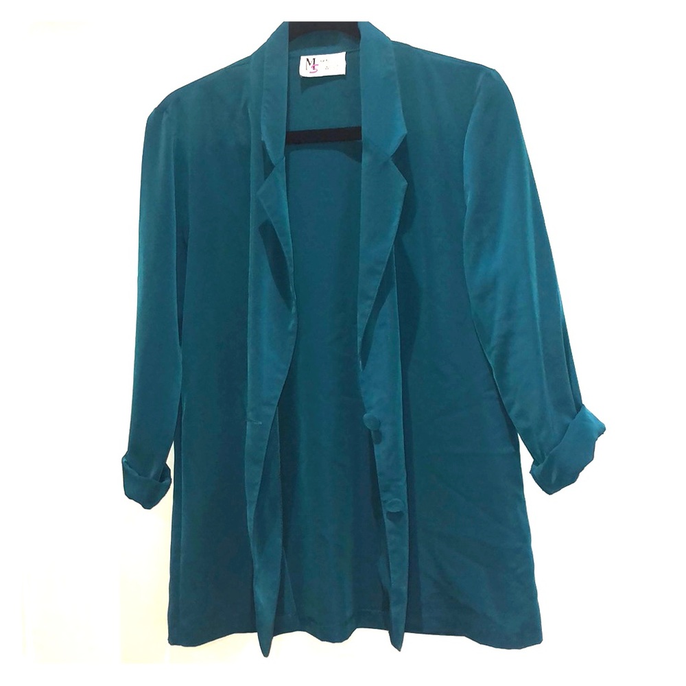 Vintage "Golden Girls” silk blazer